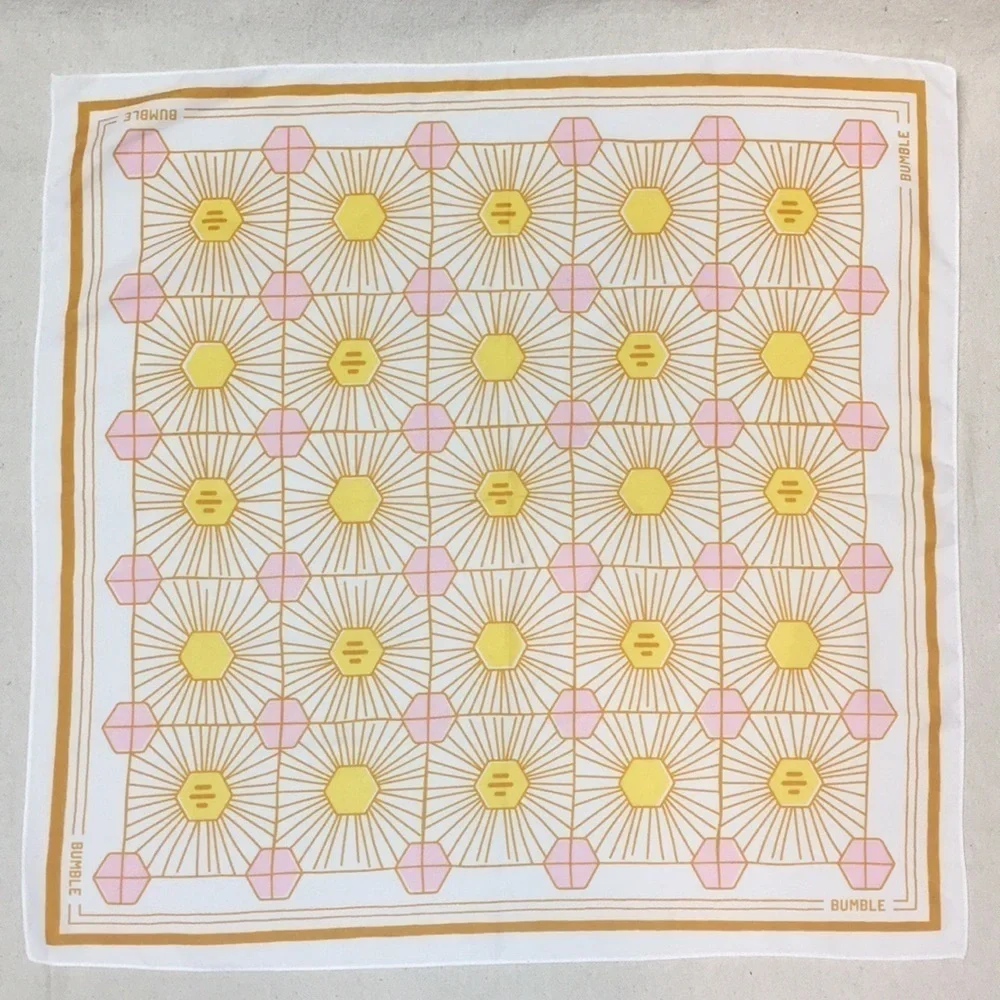 22” square Bumble Scarf